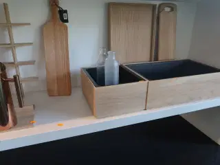 Opsatse, kasser, serveringsbrætter m.m. bl.a. OOHH og STUFF