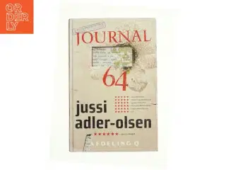 Journal 64 af Jussi Adler-Olsen