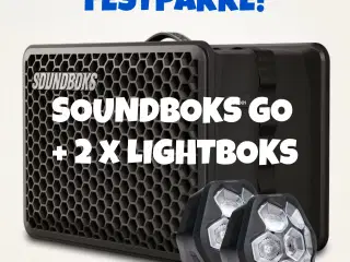 UDLEJES - Festpakke - Soundboks og 2 x Lightboks