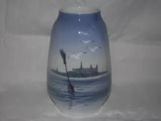 Vase med Kronborg fra Royal Copenhagen