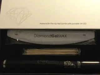 Diamond Gel Max ~ On the Go gel kit med UV LED.