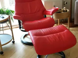 stressless view med skammel i str medium