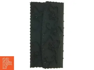Sort dekoreret pung