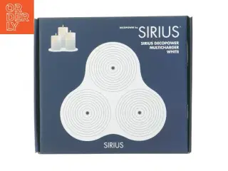 Sirius LED lysestage  oplader