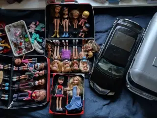 22 x Bratz dukker 0g tilbehør