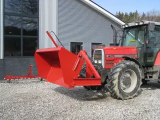Bagtipskovl med hydraulisk tip