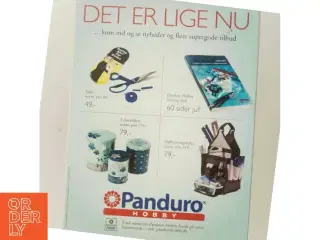 Hobby katalog fra Panduro Hobby