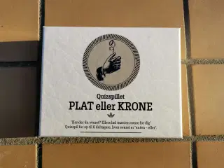 Plat eller Krone Quizspillet Brætspil Quiz