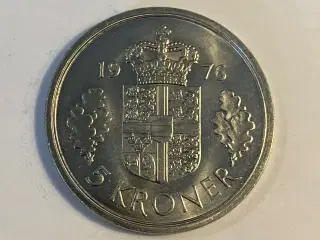 5 Kroner Danmark 1976