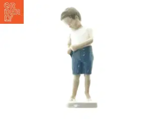 Porcelænsfigur dreng fra B&G (str. 15 cm)