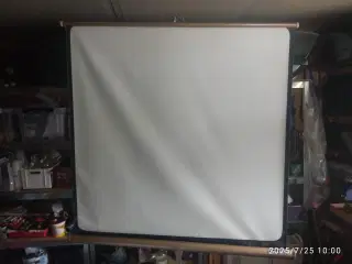 Projektor-lærred på stativ 115.115 CM 