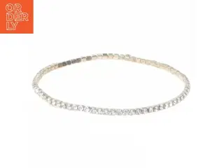 Tennisarmbånd med sten (str. O 5 cm)