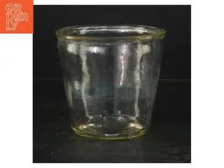 Glasvase (str. Ø. 14 cm. længde, 12 cm)