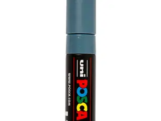 Posca Tusch, PC-8K, streg 8 mm, broad, slate grey, 1 stk.