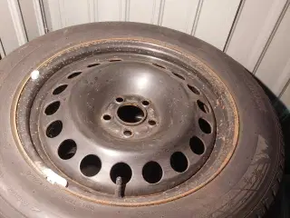 4 stålfælge med TPMS. 5X108