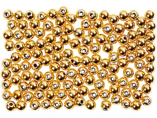 Voksperler, diam. 2,7 mm, hulstr. 0,7 mm, guld, 150stk./ 1 pk.