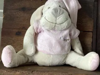 God nat bamsehund - hånd dukke