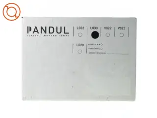 Jørgen Gammelgaard lampe for Pandul, Tip Top 3 Pendel fra Pandul (str. 25,5 cm)
