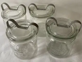 1L Frisco Sylteglas / Henkogningsglas + ekstra låg