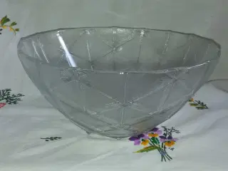 Gammel glasskål 