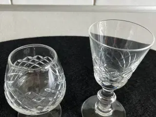 Lyngby glas - Eaton - portvinsglas cognacglas