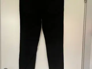 Sorte bløde bukser
