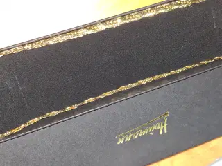 18k halskæde stemplet 750, 50 cm. 15g