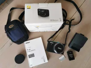 Nikon 1 s1 kamerapakke