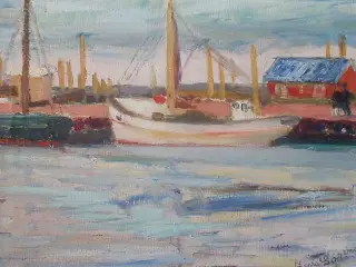 Skagensmaleri af Jens Sørensen