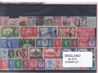 England - 44 Stk. -  Stemplet