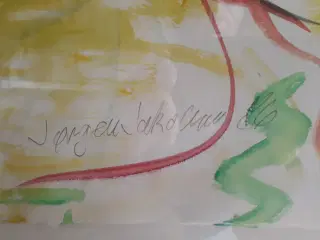 Maleri, moderne, akvarel
