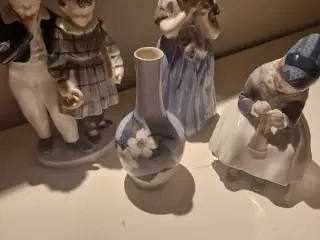 Forskellige Royal Copenhagen figurer