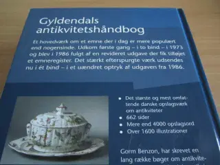 GYLDENDALS ANTIKVITETSHÅNDBOG.