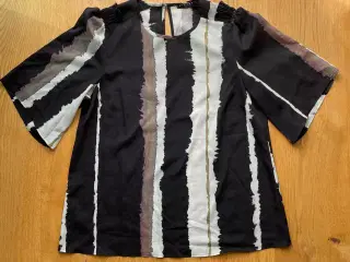 Sisley kortærmet bluse