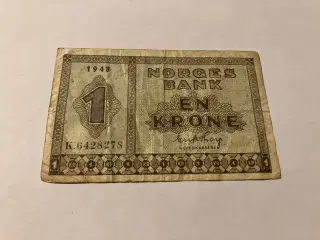 1 Krone 1948 Norge