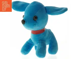 Blå plys-legetøjsdyr (str. 21 cm)