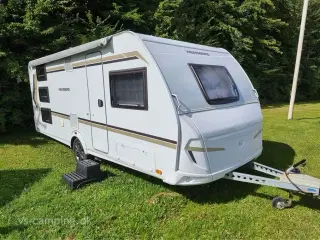 2022 - Weinsberg CaraOne 550 UK   DEN IDEELLE CAMPINGVOGN TIL DEN STORE FAMILIE 7 SOVEPLADSER