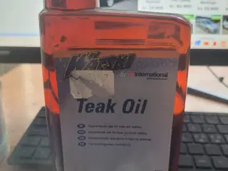  uåbnet  500ml Teak Olie