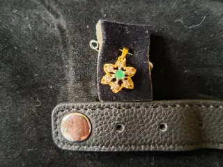 Guld og hvidguld vedhæng