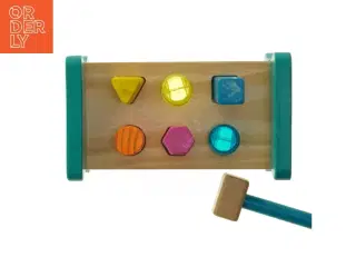 Træ hammerbræt fra B. Toys (str. 24x14 cm)