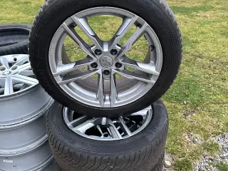 17", 5x112 R17 med 225/50 Continental vinterdæk