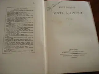 Siste Kapitel