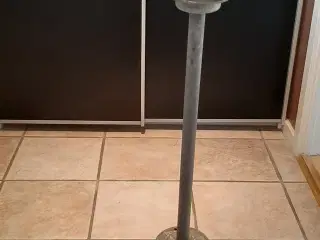 2 galvaniserede udendørs lamper