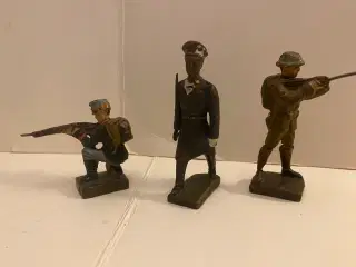 3 ældre lineol figurer