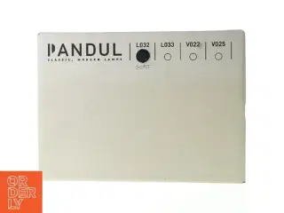 Jørgen Gammelgaard lampe for Pandul, Tip Top 2 Pendel fra Pandul (str. 19,5 cm)