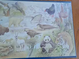 Puslespil wwf 1500 brikker stadigvæk med folie 