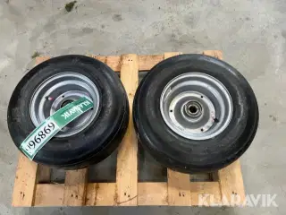 Hjul til høvender 4 styk