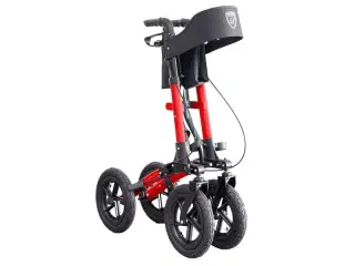 Lindebjerg Rollator - SPAR 1.500 - HF-200 - Metal Rød