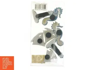 7 stk. Maritime køleskabsmagneter i keramik (str. 7 cm)