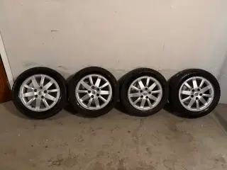 16 Originale Renault alufælge med Conti vinterdæk